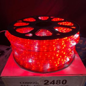 ⚡ MANGUERA LED 100 METROS CON FLASHER BLANCO – BRILLO CON EFECTO ESPECIAL